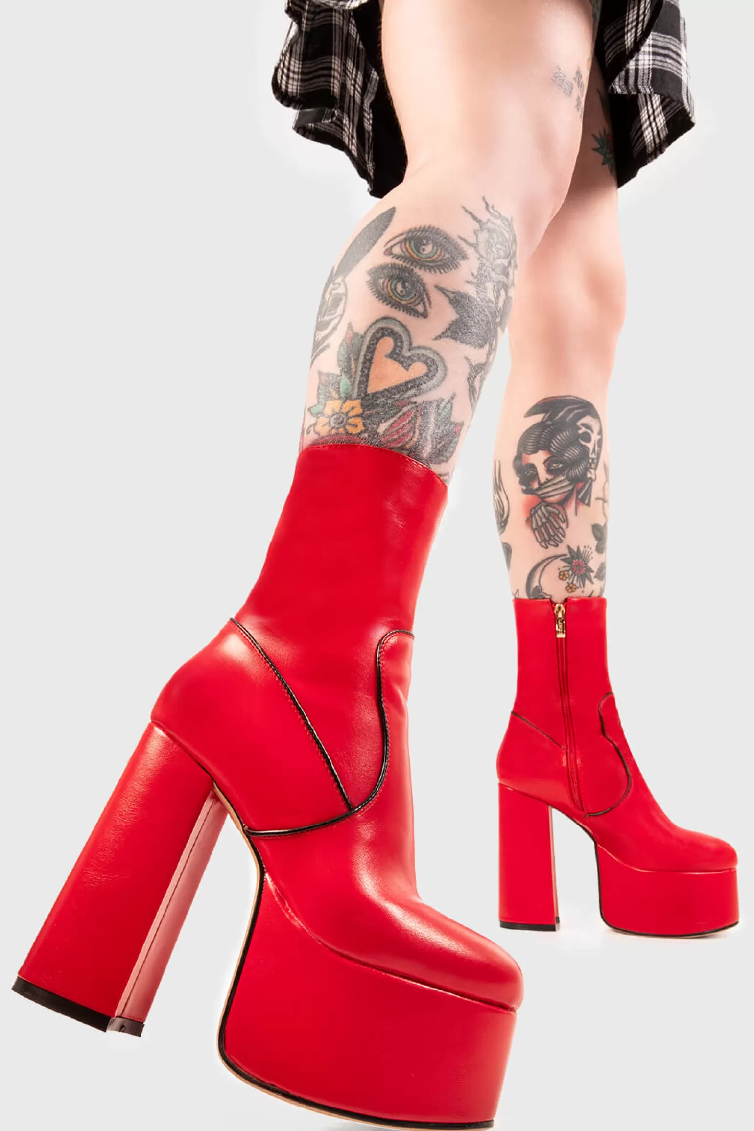 Flash Sale Adore You Platform Ankle Boots Knochel