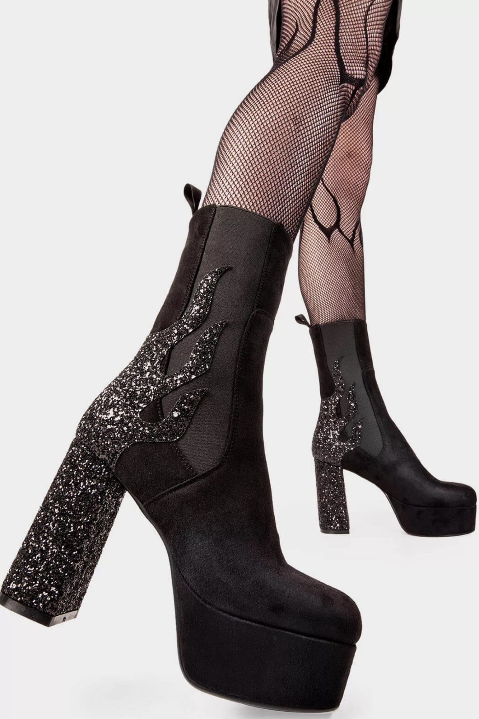 Online Apparent Lies Platform Calf Boots Kalb