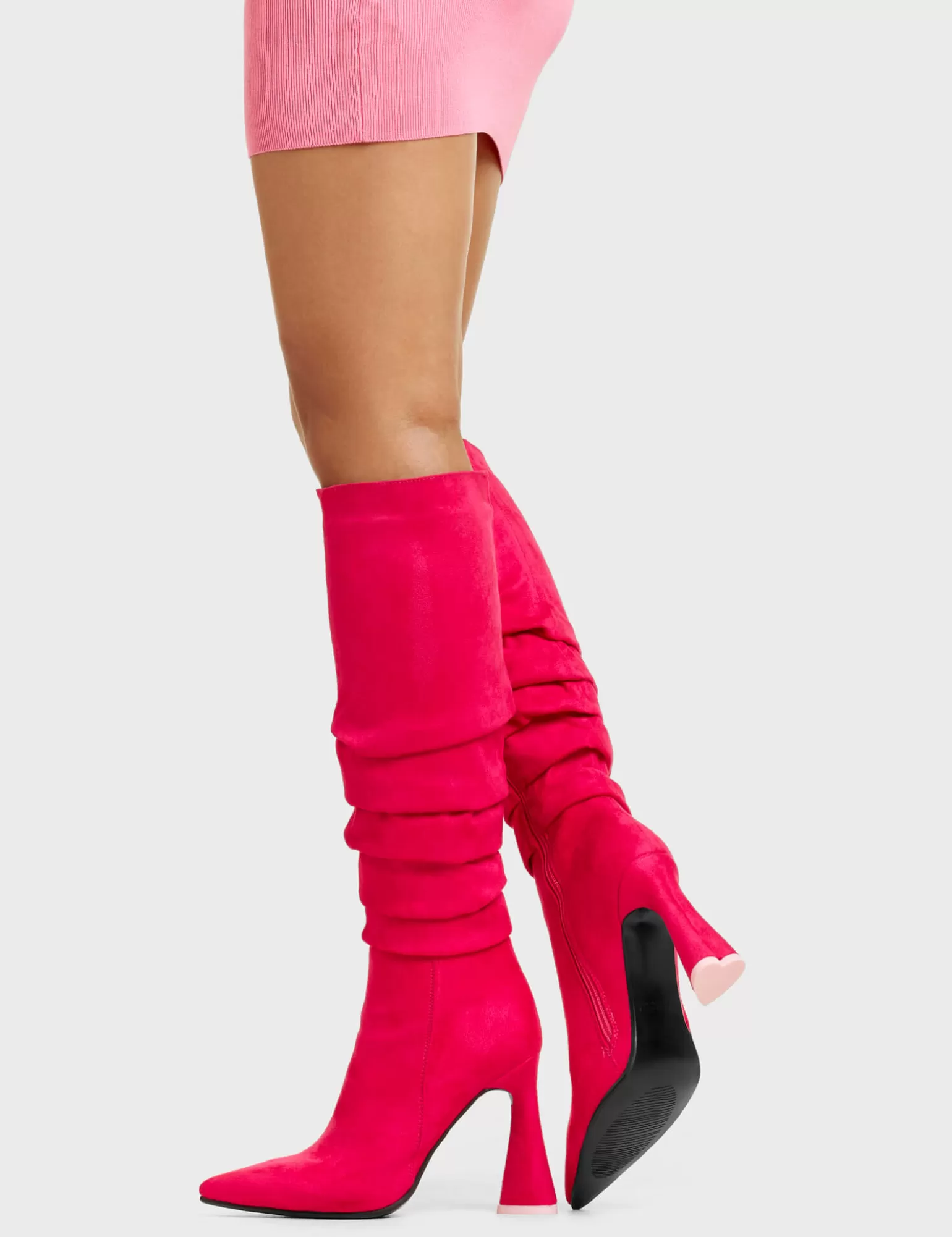 Sale Atomic Platform Knee High Boots Kniehoch