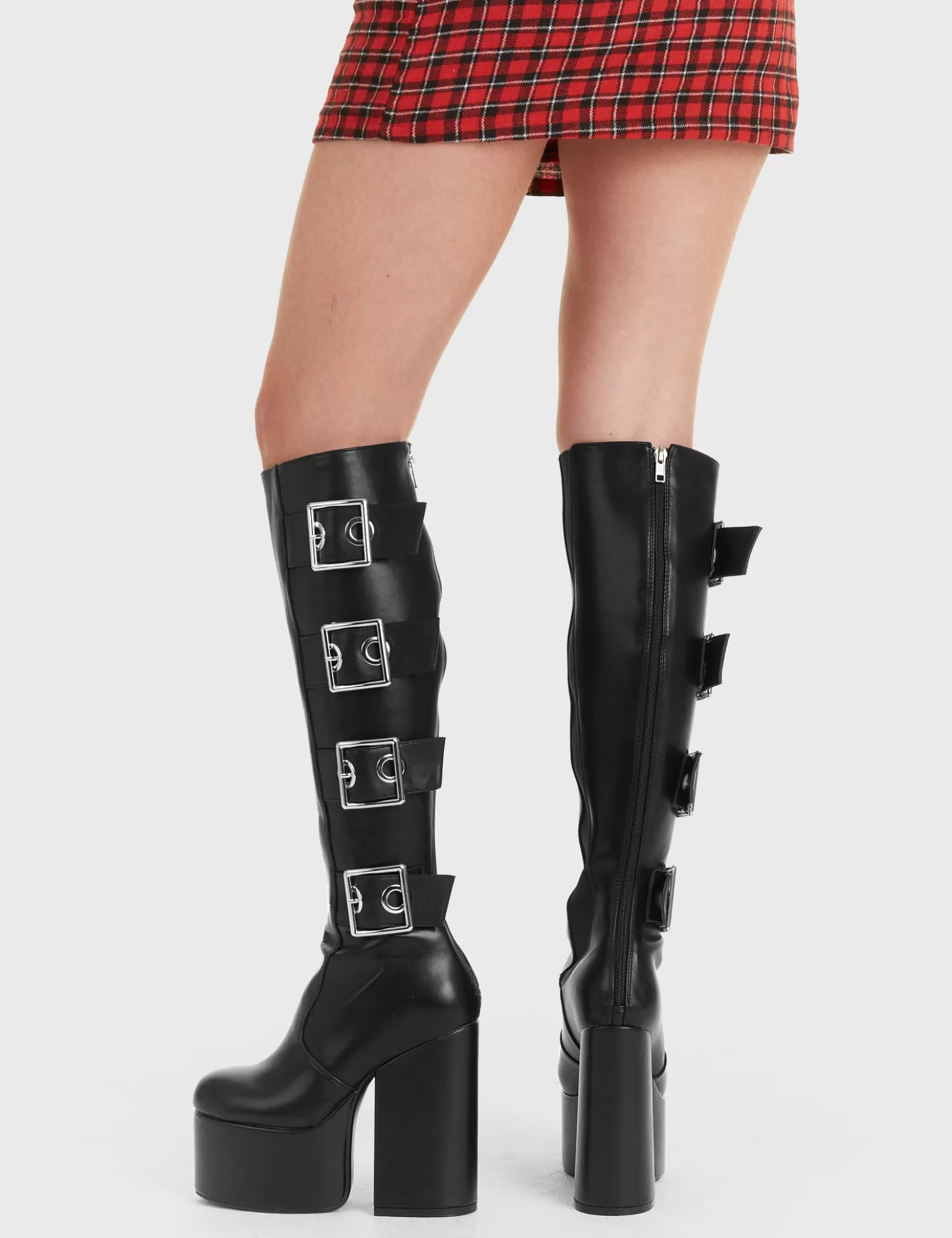 Sale Fyp Platform Knee High Boots Kniehoch