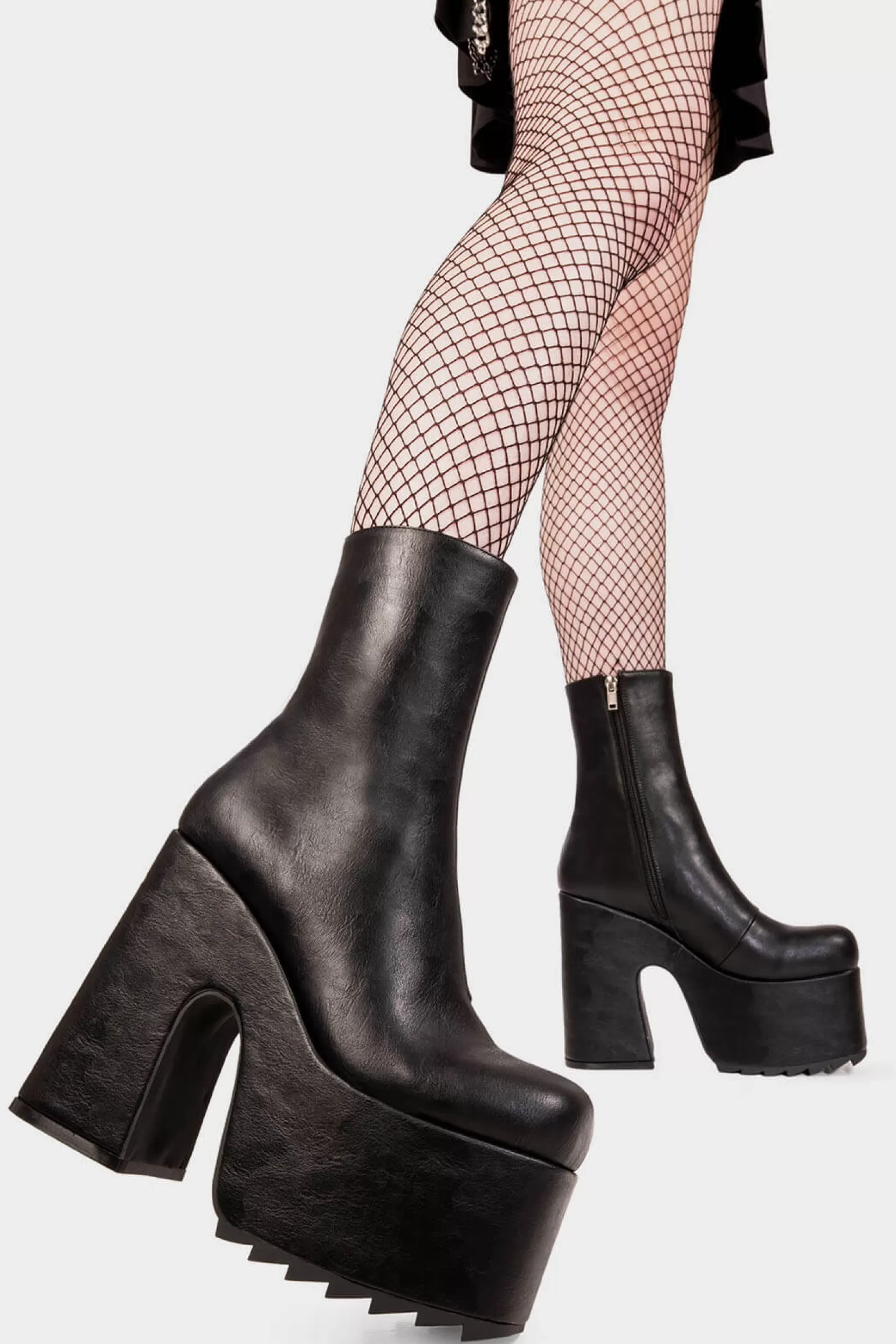 Cheap Highs And Lows Chunky Platform Ankle Boots Knochel