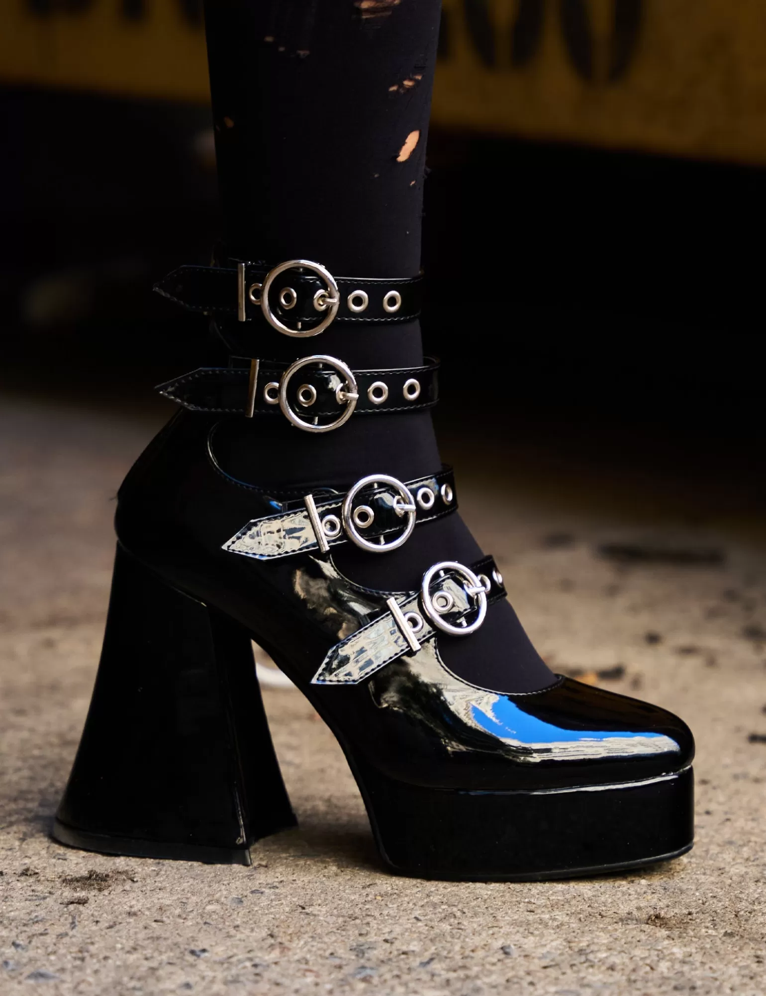 Fashion Interstellar Platform Heels Plattform