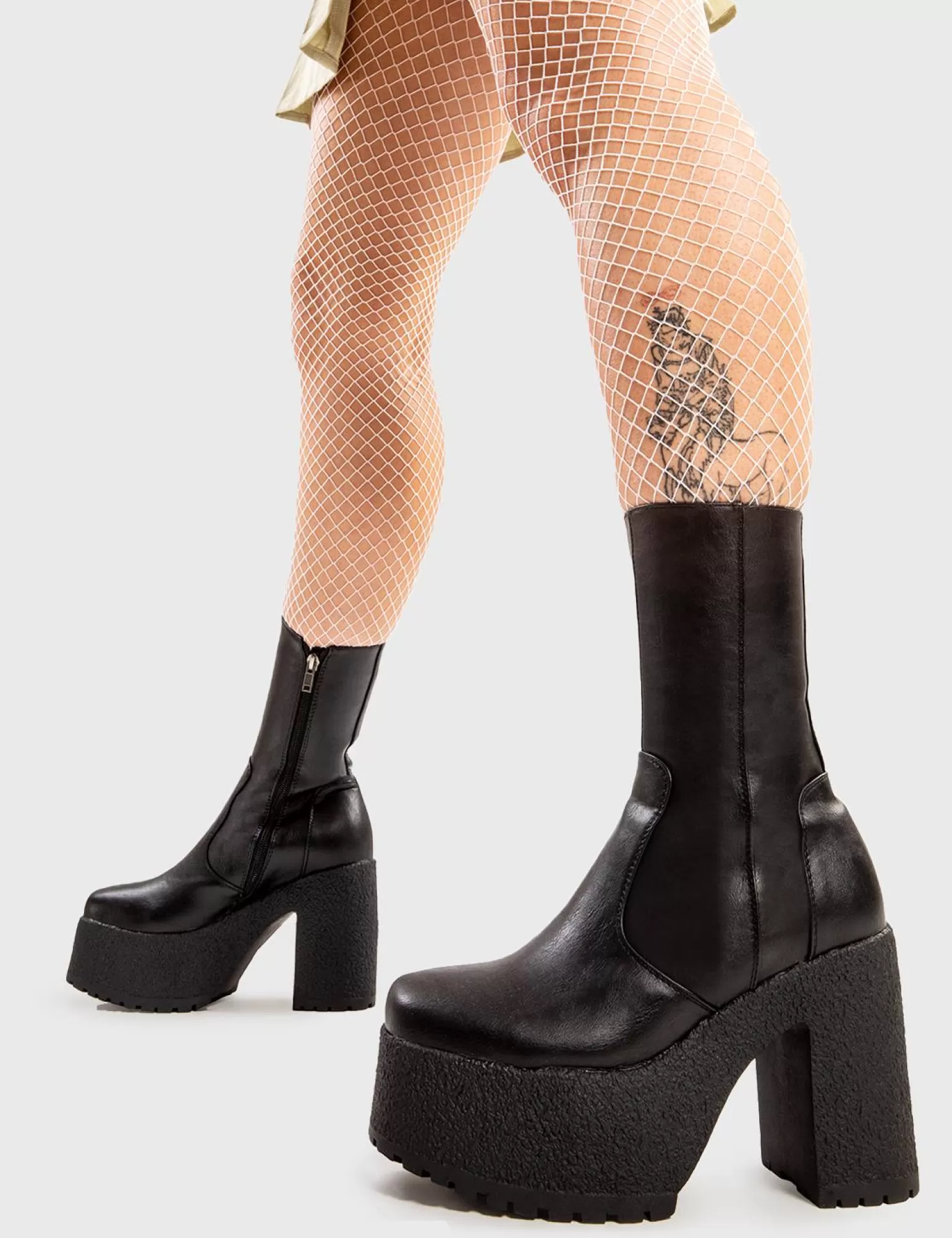 Cheap Mannequin Worthy Platform Ankle Boots Knochel