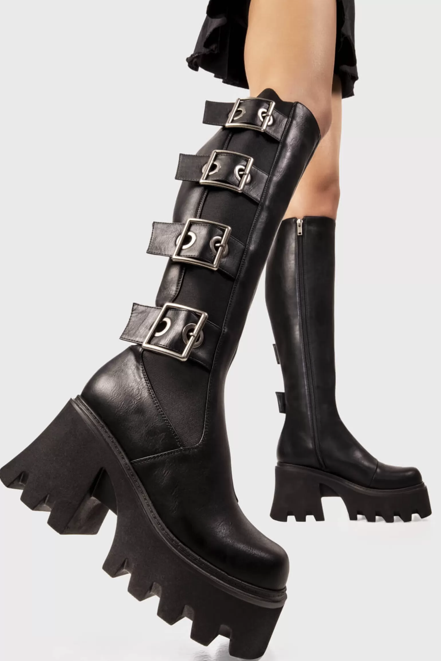 Online Orion'S Belt Chunky Platform Knee High Boots Kniehoch