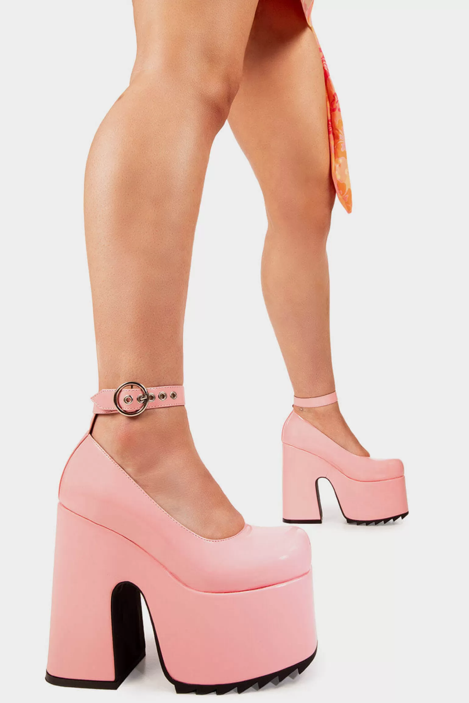 Clearance Power Trip Chunky Platform Heels Plattform