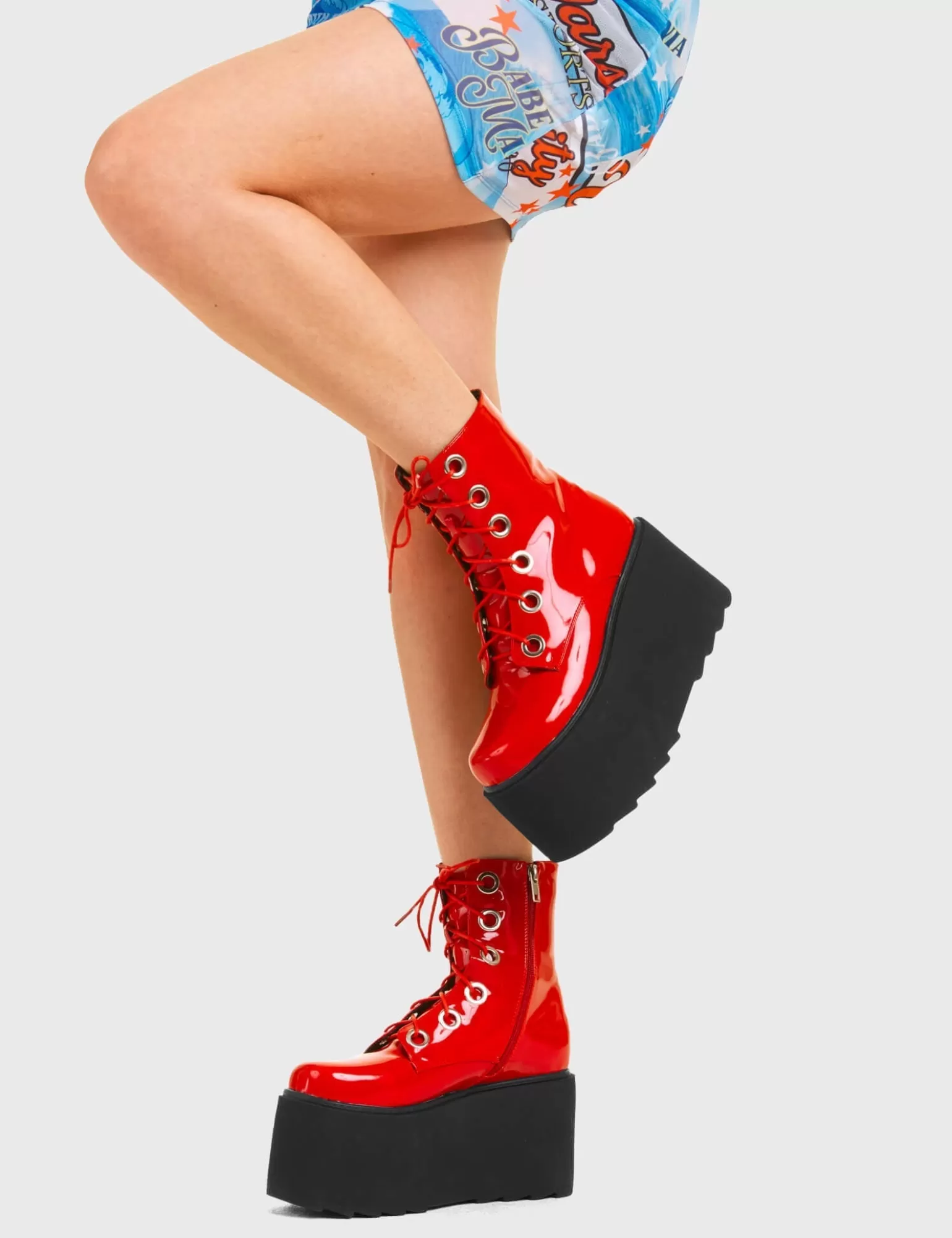 Shop Renegade Chunky Platform Ankle Boots Knochel