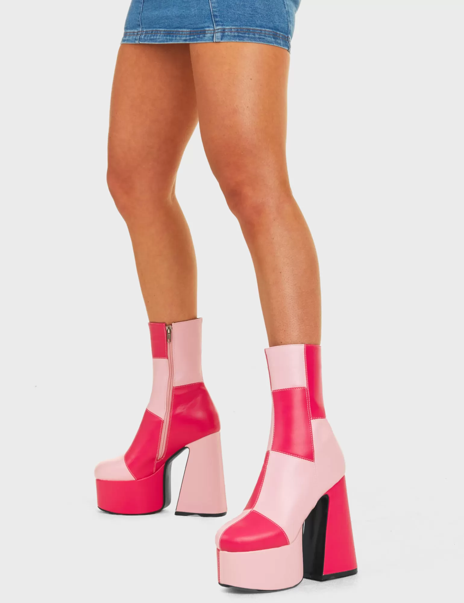 Cheap These Girls Platform Ankle Boots Plattform