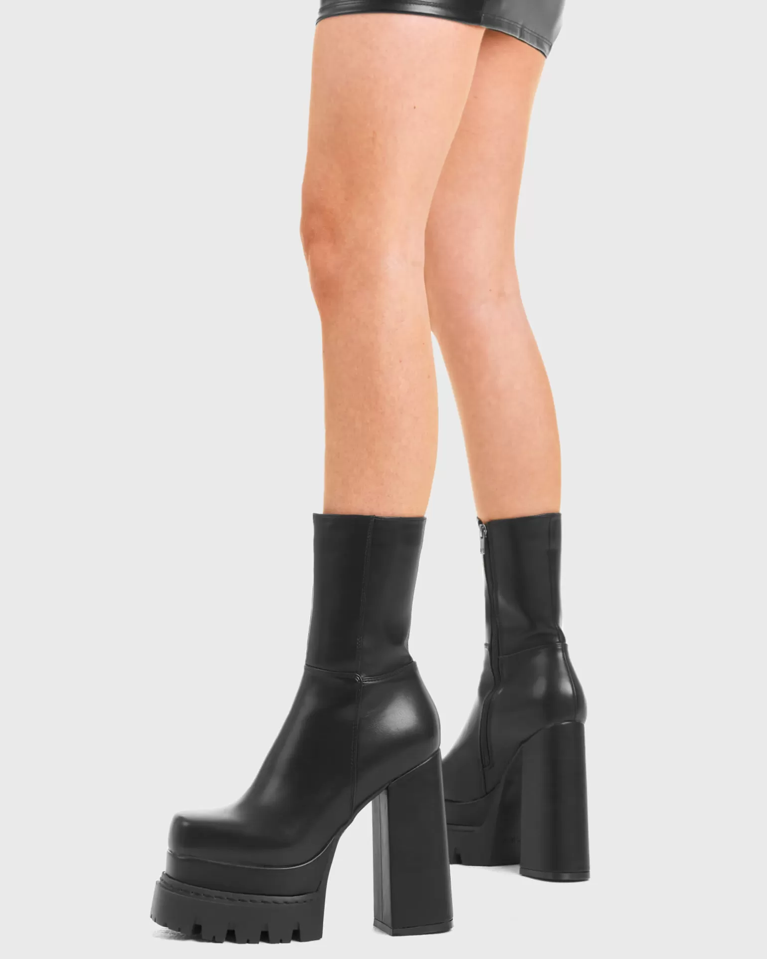 Hot Undeniable Chunky Platform Ankle Boots Knochel